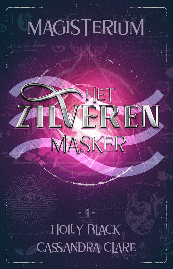 zilveren masker